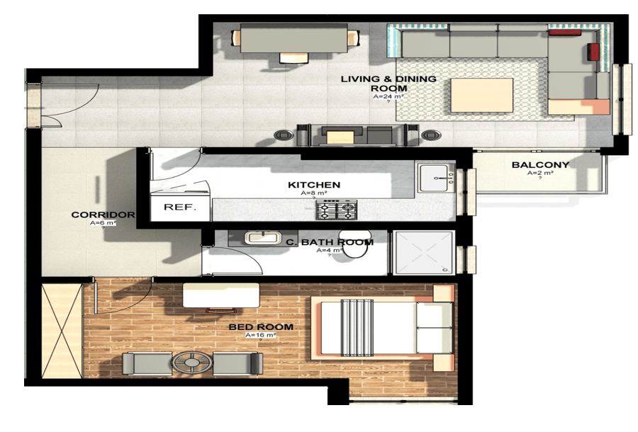 Teklehaimanot 2 Bedroom Apartment 3